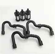 3Set Gas Fuel Line Hose Tube Filter Pickup Body for 018 MS180 017 MS170 MS 170 180 Chainsaws Parts Replace 1130 358 7700