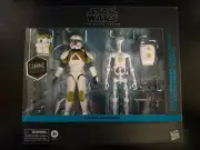 STAR WARS: THE BLACK SERIES CLONE COMMANDO & B1 BATTLE DROID