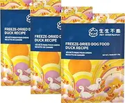 PET-EVER PureFeast Dog Freeze-Dried Dog Food (Duck Recipe - 2.1 Ounce)