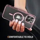 For iPhone 16 Pro Max 15 14 Plus 13 12 11 Rugged Magnetic Clear Slim Case Cover