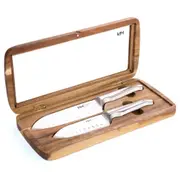 Furi Pro East West Japanese Stainless Steel Santoku 2pc Knife Set - 41354