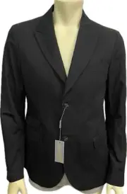 Roberto Cavalli Class Men's Blazer Black Jacket Size 16 Retail $1425