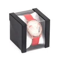 在飛比找蝦皮購物優惠-快速出貨多色塑膠透明手錶包裝盒亞克力彩色禮品表盒男女手錶盒子