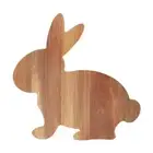 s Shaped Cutting Board Cheese Board for Bread Carving Meat Vegetables