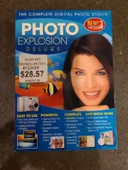 Nova Photo Explosion Deluxe Vers 3 Complete Digital Photo Studio 4 Disk & Manual