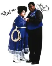 Doctor Who Autograph: CLIVE ROWE & DEBBIE CHAZEN (Voyage of the Damned) Signed
