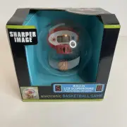 Sharper Image Electronic Basketball Game LCD Screen & Lights W/Sound NIB
