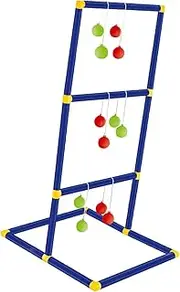 Generic Ladder Ball Toss Game Set with Ball Bola's Exercise Equipment, Throw Golf Lawn, Ladder Toss Outdoor Game Set for Terrace