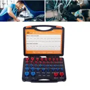 44PCS Nut And Bolt Thread Checker Aluminum Bolt Nut Identifier Gauge With