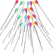 LIGHTAOTAO 200pcs Colored Head Sewing Pins for Fabric Quilting DIY Projects Sharp Straight Pin Needles for Crafts Dressmaking Effortless Piercing Secure Positioning