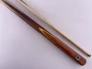 2pc Desert Cue with rod Jarrah butt with thickened Jarrah splice, 4 splice