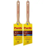 Genuine Purdy 2 Pack XL Elite Glide Angular 2-1/2" Paint Brush 144152525-2PK
