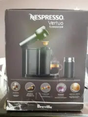 Nespresso Vertuo Coffee and Espresso Maker Breville & Aeroccino3....NEW!!!