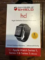 Zagg InvisibleShield HDClarity Screen Protection for Apple Watch 1/3 - 38mm