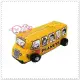 ♥小花花日本精品♥ Hello Kitty 史努比 筆袋 化妝包鉛筆盒 公車造型 黃色查理58844601