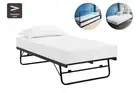 Shangri-La Seattle Pull out Trundle Bed (Black, Single), Kids Beds and Frames,