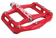 Xpedo SPRY platform pedals, red