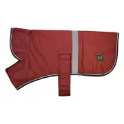 Zeez Waterproof Dapper Dog Coat Warm Maroon 1 X Size 16