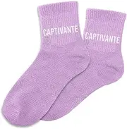 [STC] Captivating Sequin Socks, Multi-Colour, Medium, multicoloured, Medium