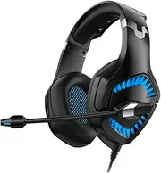 Comfortable Gaming Headset Led Lights Earphones Adjustable Noise Reduction Microphone for/Console