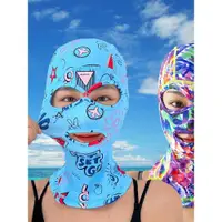 在飛比找ETMall東森購物網優惠-防曬面罩男女玩水海邊頭套臉基尼
