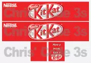 Code 3 Adhesive Vinyl Trailer Decal - KitKat livery - 1/50 1/76 1/148