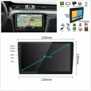 1 Din 9" 1080P Touch Screen Quad-core RAM 2GB ROM 16GB Car Stereo Radio GPS Nav (for: Subaru)
