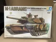 TAMIYA M-1 ABRAMS U.S. Main Battle Tank Model Kit 1/35 Scale #35124A New Opened