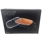 Copper Series Eco-Chef 12" Electric Skillet 1400 Watts Ceramic Non Stick