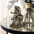 European Replica Darwin's Theory of Evolution Monkey The Thinker Ape Statue