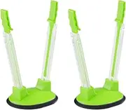TAO Cicada Baggy Rack-Pack of 2 Hand Free Storage Bags Clip, Plastic bag bracket，No-hands Food Storage Bag Holders
