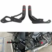 Rear Engine Guard Crash Bar & Frame Slider For Harley Fat Bob FXFB 2018-19 FXFBS