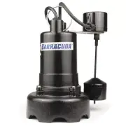 1/3 HP Cast Iron Utility Sump Pump Vertical Float Switch Water Drain Transfer