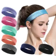 Aolikes Outdoor Sports Headband Portable Fitness Hair Bands Man Woman Hair Wrap Brace Elastic Cycling Yoga Running Exerc