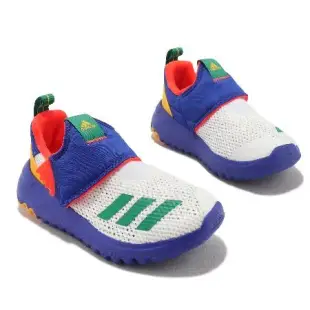 adidas 運動鞋 Suru365 C 中童 小朋友 童鞋 藍 白 綠 魔鬼氈 無鞋帶 愛迪達 HP7735