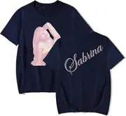 Sabrina Carpenter Espresso T-Shirt Merch Unisex Trend Casual Short Sleeve Top Large