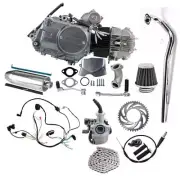 Lifan 125cc Engine Motor Semi Auto For Dirt Bike Postie ATV SSR CT70 ATC110 90CC