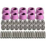 Unbrand 50pcs Plasma Cutter Kit Compatible Ag-60 Sg-55 Wsd-60 Fit Cut-60 Lgk-60-yujia