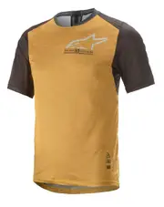 Alpinestars Alps 6.0 V2 Short Sleeve Jersey - Black Size XL / Tangerine