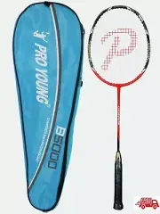 PROYOUNG B5000 Composite Carbon Badminton Racket in Full Cover (1 More Grip)