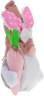 Milisten Easter Bunny Gnome Doll Cute Plush Decorative Gnome for Festive Home Decor for Easter Celebrations Enhances Atmosphere Present for Friends and Family