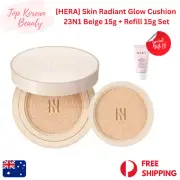 [HERA] Skin Radiant Glow Cushion 23N1 Beige + Refill 15g Set (AU Stock)