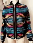 NWT PENDLETON 100% Virgin WOOL Jacquard Aztec Geometric Jacket Full Zip sz XS S