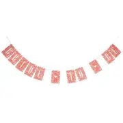 Hortense B. Hewitt HBH 60" x 4" "Bride-to-Be" Banner With Floral Accents