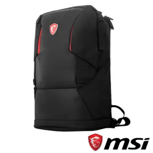 MSI 微星 微星電競後背包-城市襲擊者 Urban Raider Backpack 17吋筆電可裝【GAME休閒館】