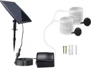 Aquarium Air Pump Oxygenator, 2.5W Solar Air Pump Aquarium and Air Bubble