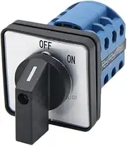 LW26-20/3 Transfer Switch 3 Floors 440V 20A On-Off Universal Rotary Selector 0-1 2Positions Cam Changeover Switch(Off-ON)