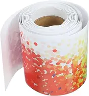 HAMPPLIES 1roll Colorful Dotted Border Sticker for Bulletin Boards Chalkboards and Decor for Classroom Nursery and Home Decoration