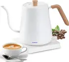 Gooseneck Electric Kettle 0.8L,304 Stainless Steel for Pour-over Coffee & Tea...