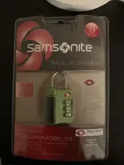 Samsonite Travel Sentry 3 Dial Combination Lock - NEW